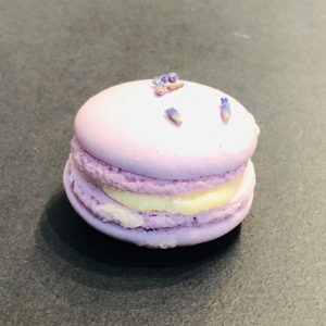 Orangen-Lavendel-Macaron