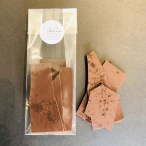 Zartbitterschokolade 60% mit Kaffee von Abessa aus Lübeck