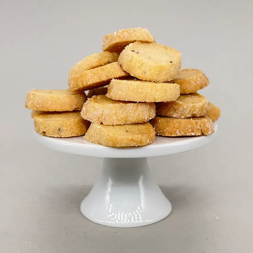Butterplätzchen mit Rosmarin und Fleur de Sel 100g – Bild 2